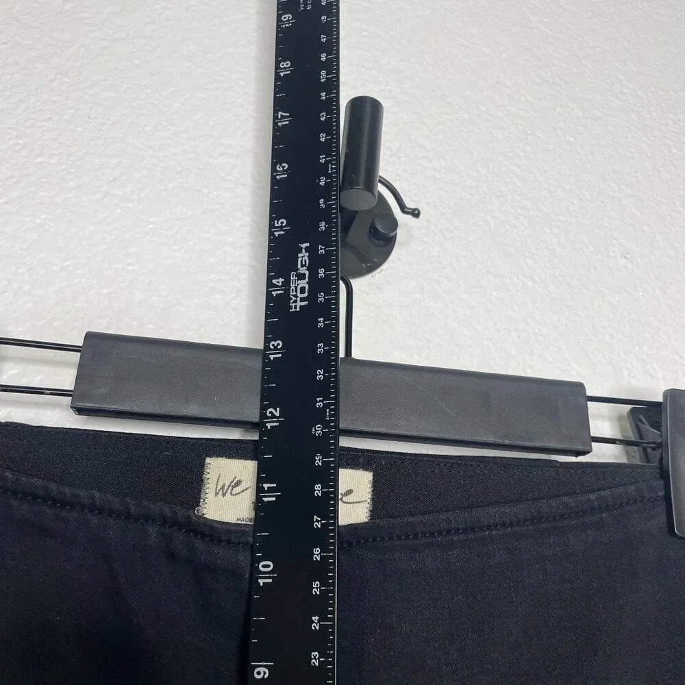 Free People Womens Jeans Size 31 Black Pull On Casual Flare Leg High Rise